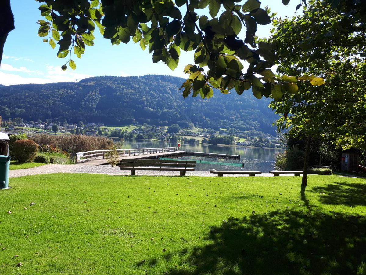 Kaspar Haus Kmb Seeblick Appartement Am Ossiacher See Mit Direktem Seezugang, Hallenbad 博登斯多夫 外观 照片