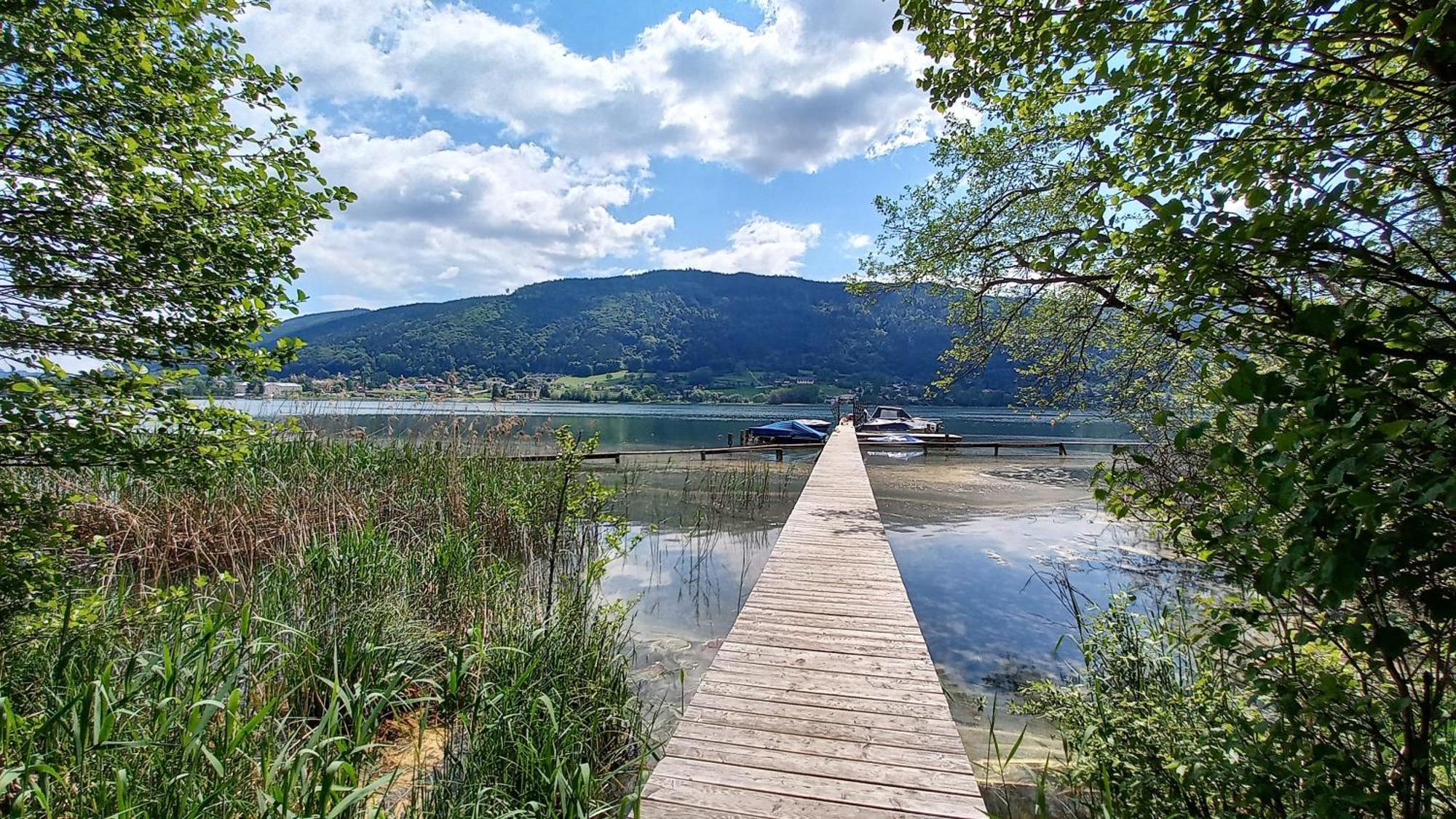 Kaspar Haus Kmb Seeblick Appartement Am Ossiacher See Mit Direktem Seezugang, Hallenbad 博登斯多夫 外观 照片
