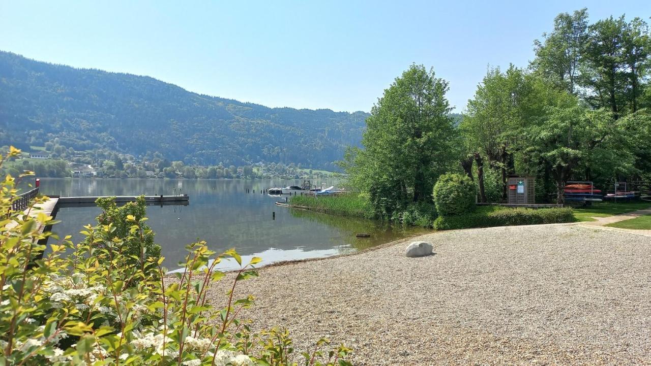 Kaspar Haus Kmb Seeblick Appartement Am Ossiacher See Mit Direktem Seezugang, Hallenbad 博登斯多夫 外观 照片