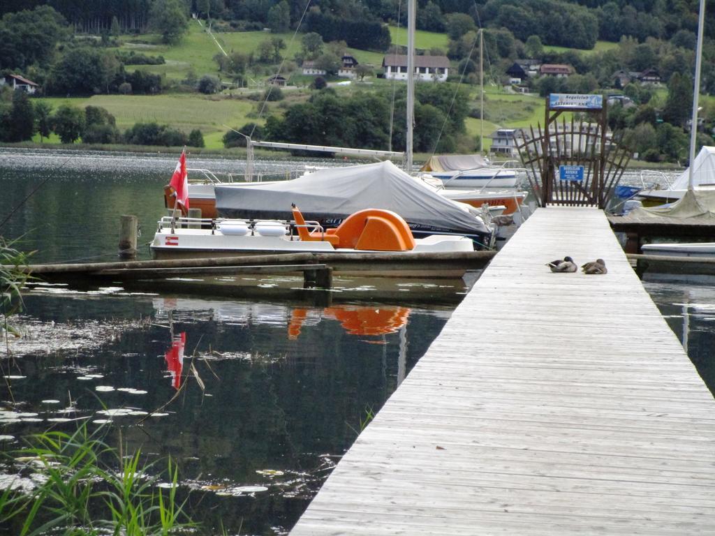 Kaspar Haus Kmb Seeblick Appartement Am Ossiacher See Mit Direktem Seezugang, Hallenbad 博登斯多夫 外观 照片